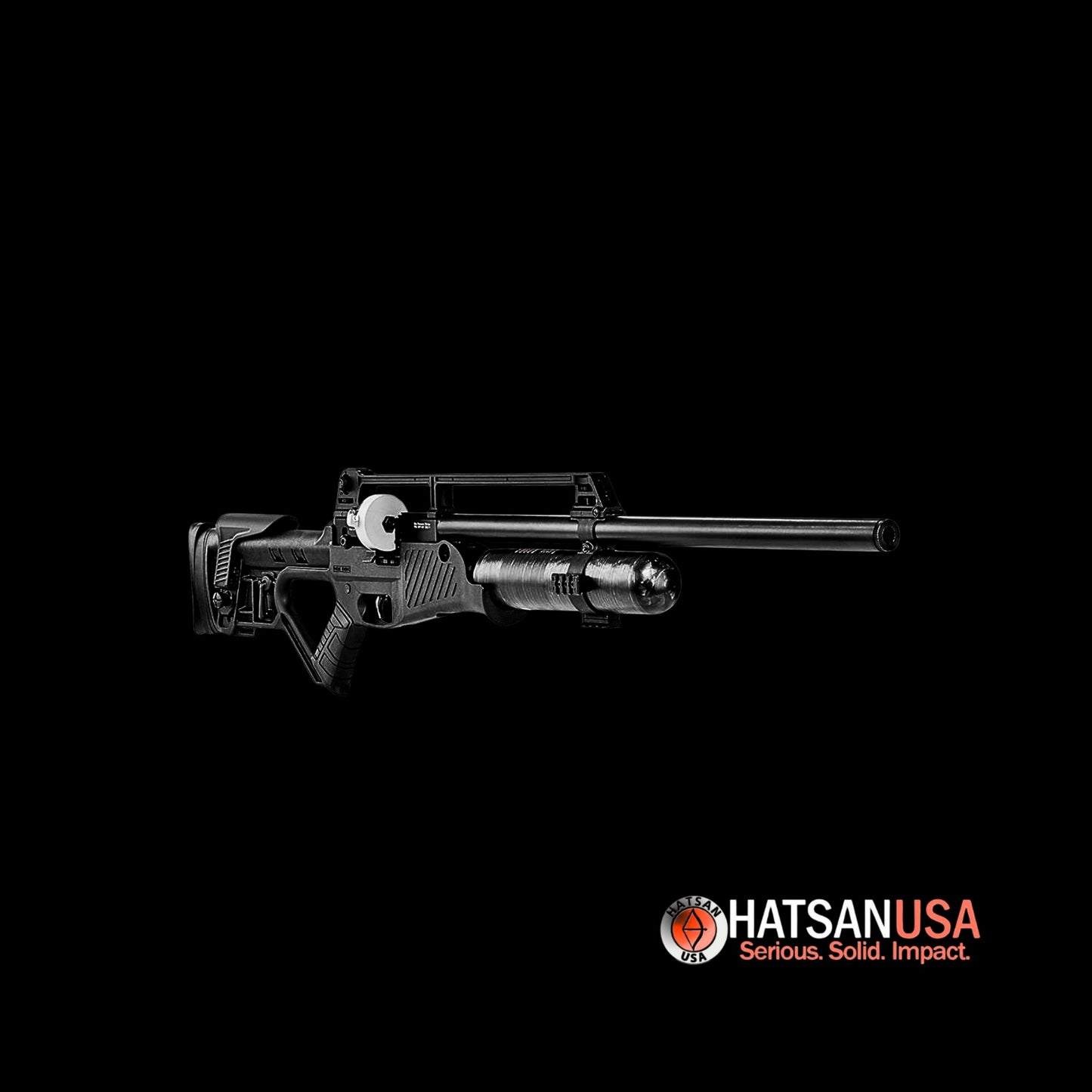 Hatsan Blitz Full Auto Airgun 30 Caliber 2 Mags 730fps Black