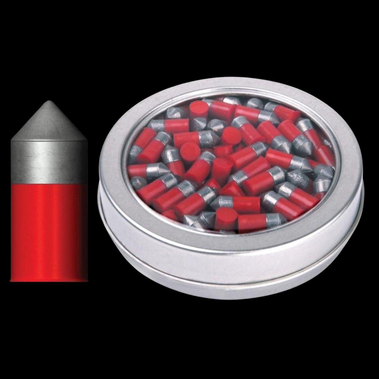 Crosman Powershot .22 cal Lead-Free Red Flight Penetrators - 100/ct