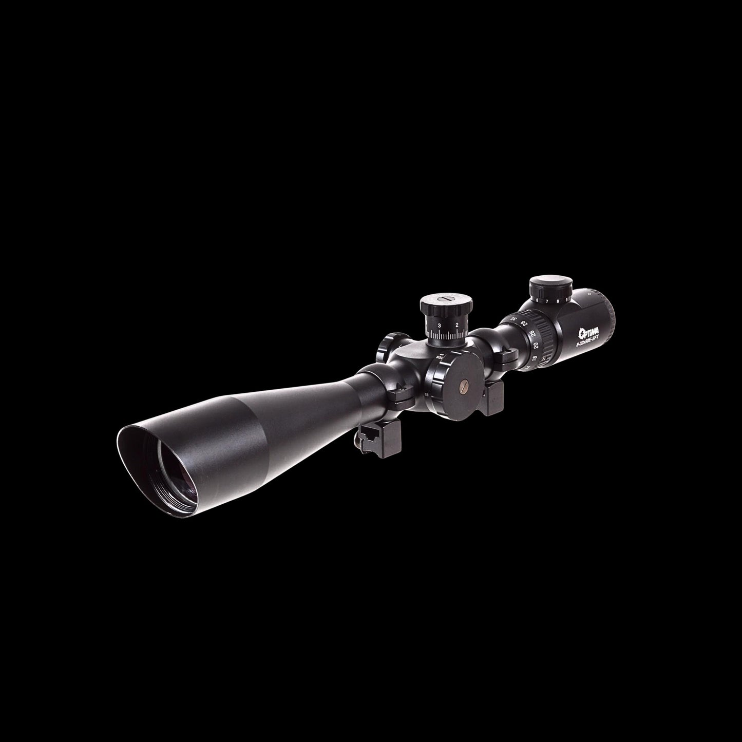 Hatsan Optima Air Rifle Scope - 8-32x50E-SFT 30mm Illum Mill-Dot - Black