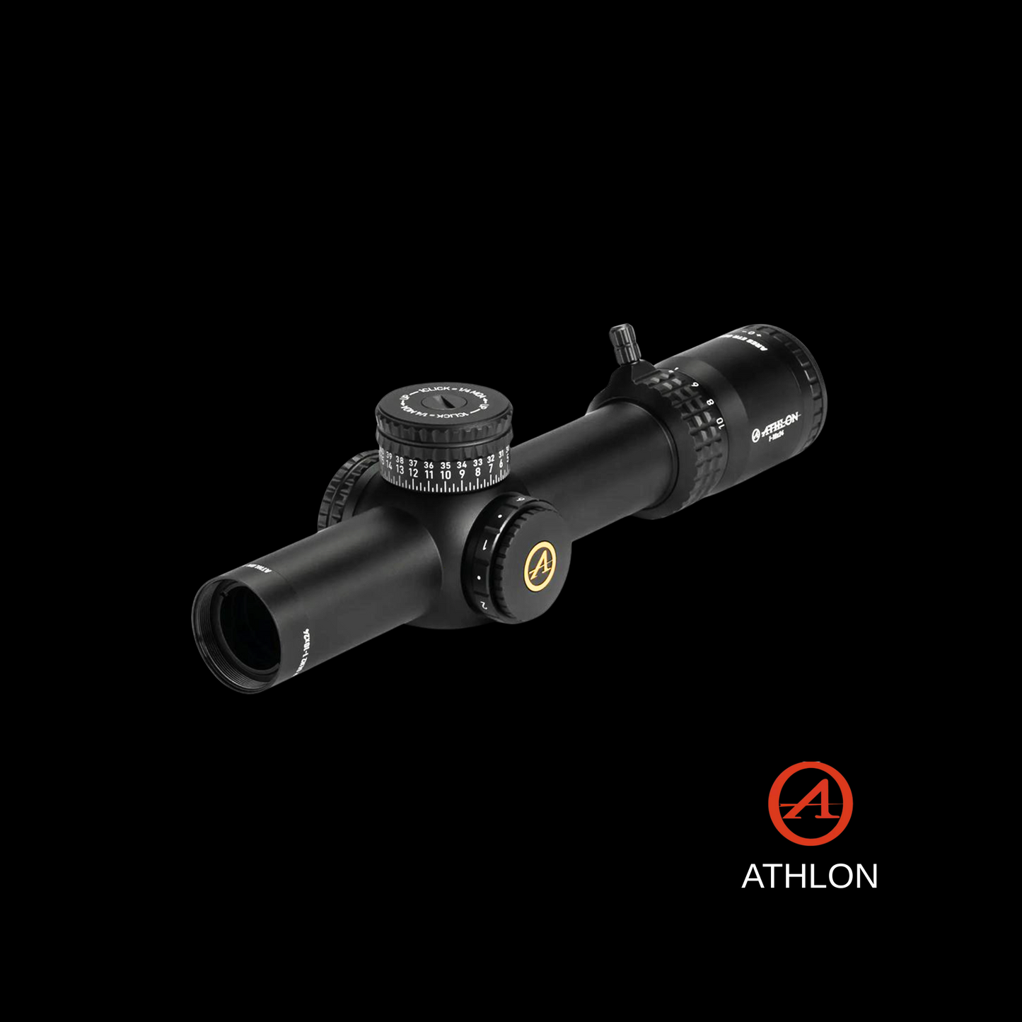Athlon Ares ETR Gen 2 UHD Rifle Scope 1-10x24 34mm FFP ATMR2 MOA Illum. Black