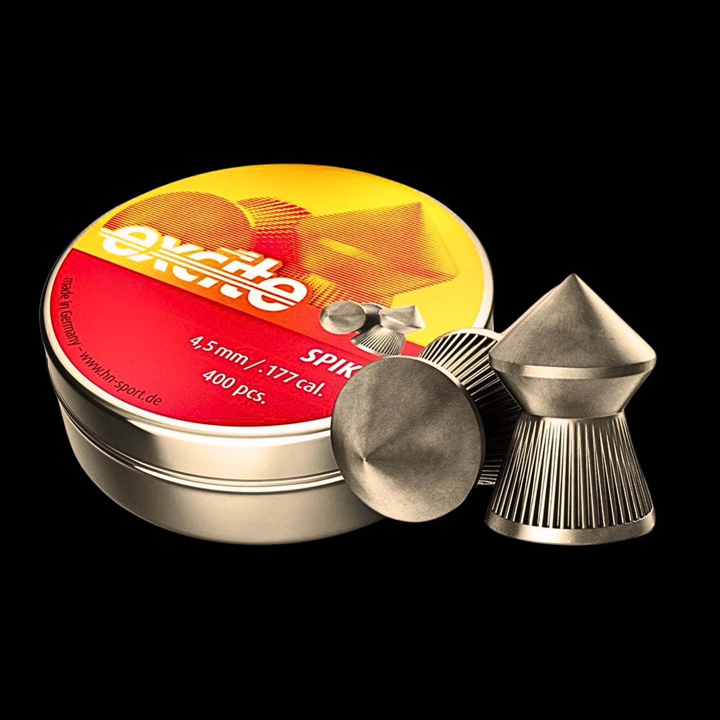 H&N Excite Spike .177 Caliber 8.64gr Airgun Pellets 400 Count