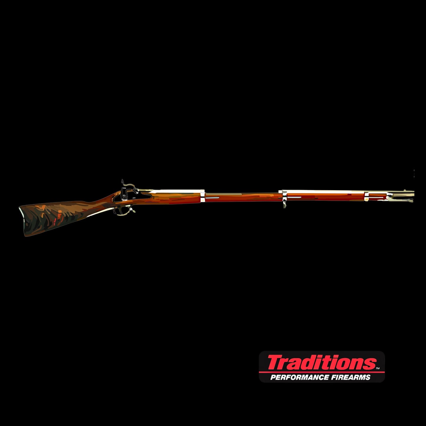 Traditions 1861 Springfield Musket .58 cal Rifled 40" Barrel.