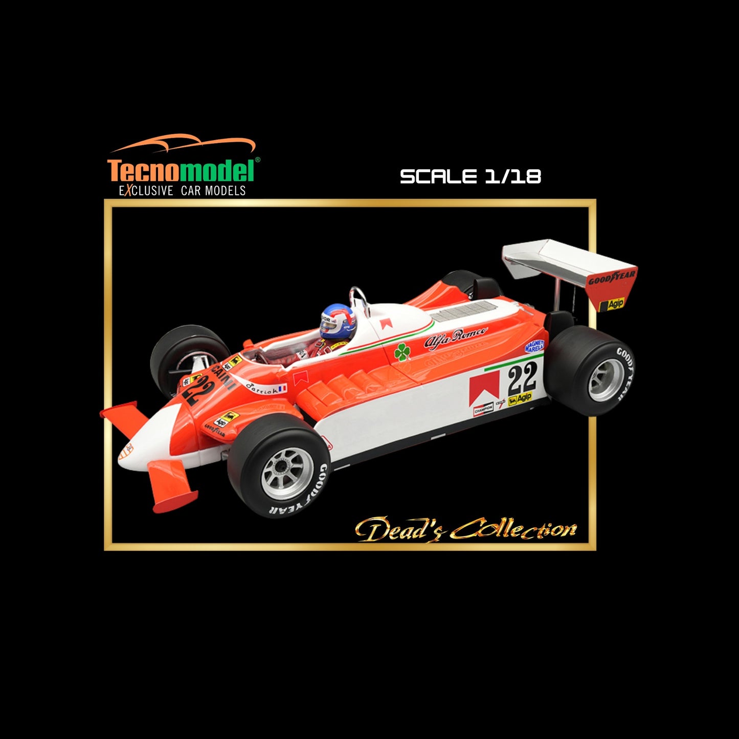 Alfa Romeo 179 1980 Olanda GP Driver Vittorio Brambilla Limited edition 1/18 scale