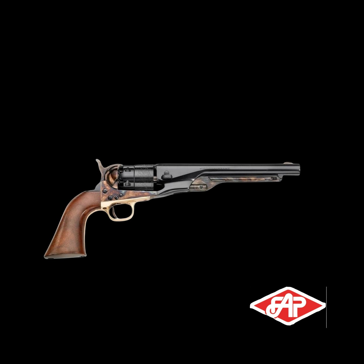 Pietta 1860 Sheriff Muzzle Loader .44 Cal 6rd Capacity 5.5" Barrel Casehardened Frame