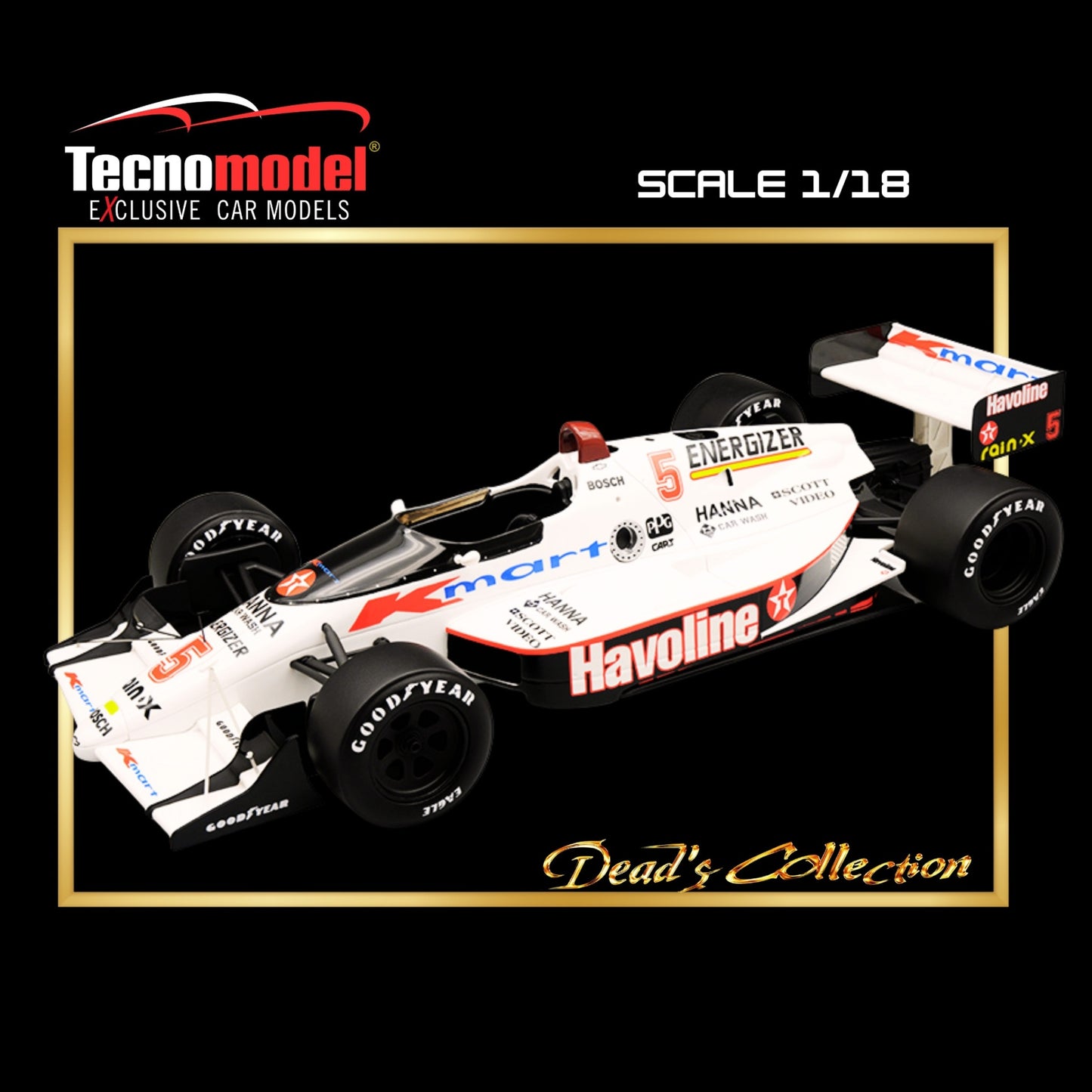 Lola T89 1989 Formula Indy Driver: Mario Andretti Limited edition 1/18