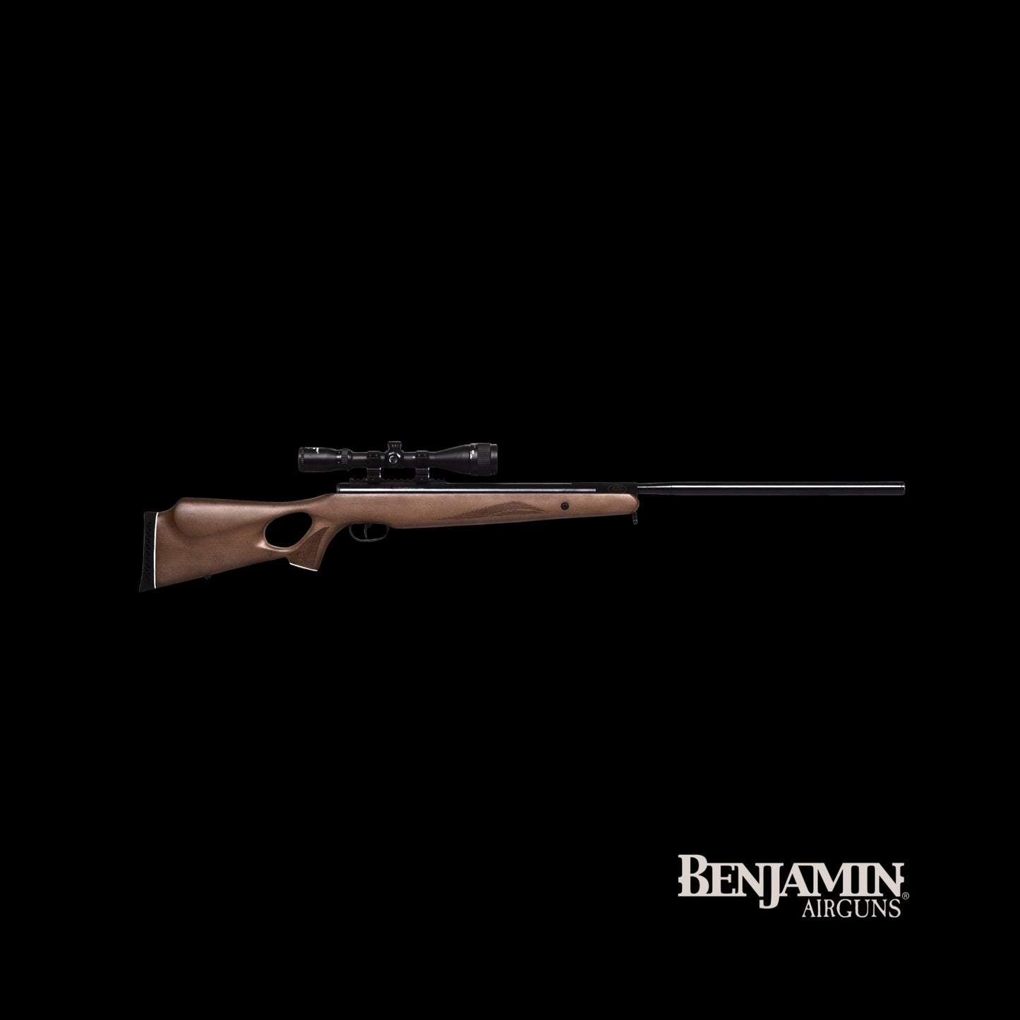 Benjamin Sheridan, Trail NP XL1500, Air Rifle, .177 Pellet, Brown Finish, Wood Stock, Break Barrel, with 3-9x40 Scope, Single Shot, 1500 Feet Per Second