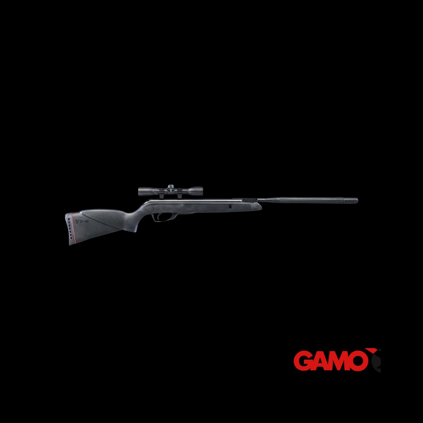 Gamo Wildcat Whisper Airgun Gas Pellet Piston Rifle .177 cal 1300 fps with 4x32 Scope
