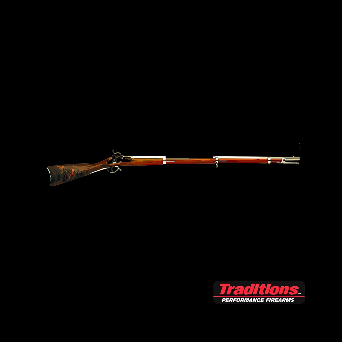Traditions 1861 Springfield Musket .58 cal Rifled 40" Barrel.