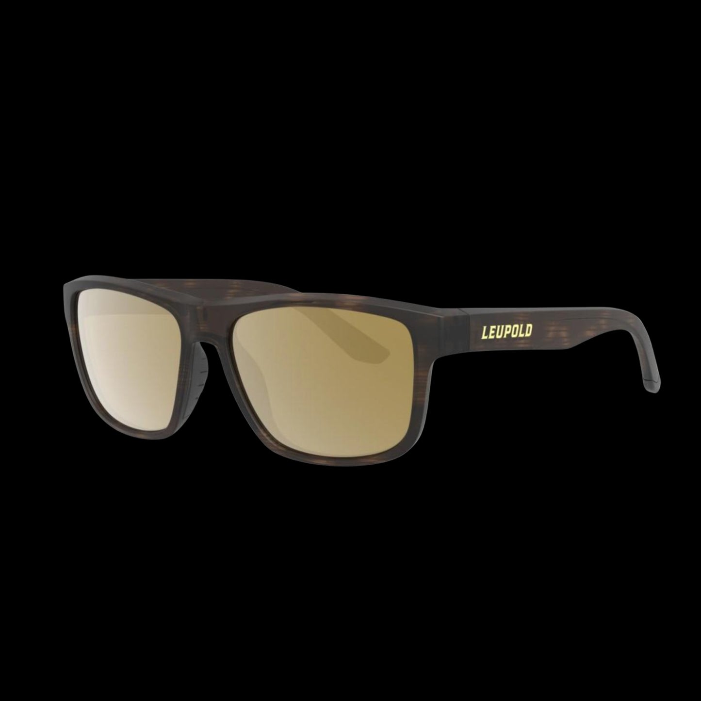 Leupold Katmai Shooting Sunglasses Matte Tortoise with Bronze Mirror
