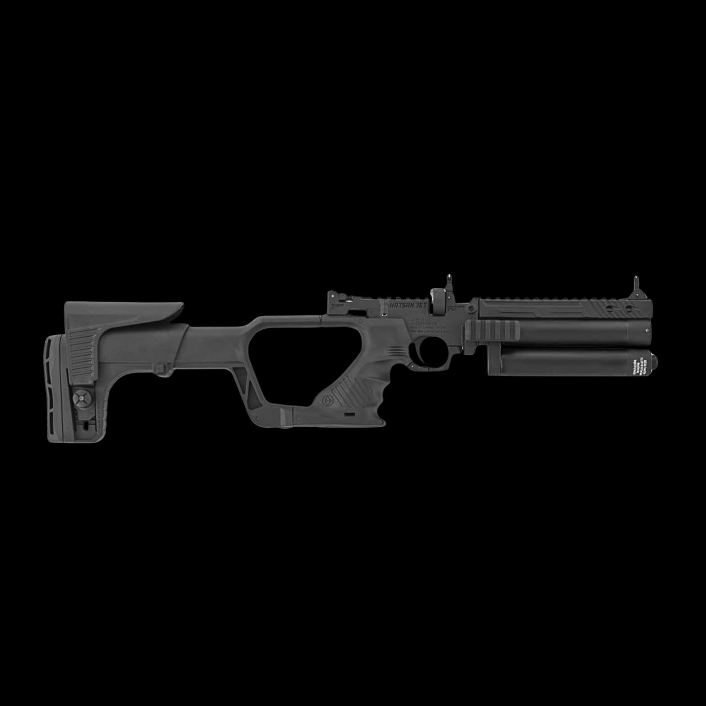 Hatsan Jet II Airgun Handgun .177 PCP 810fps Black