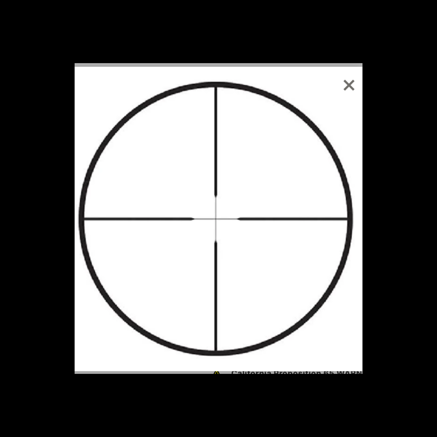 Burris Handgun Scope - 2-7x32mm Plex Reticle Nickel