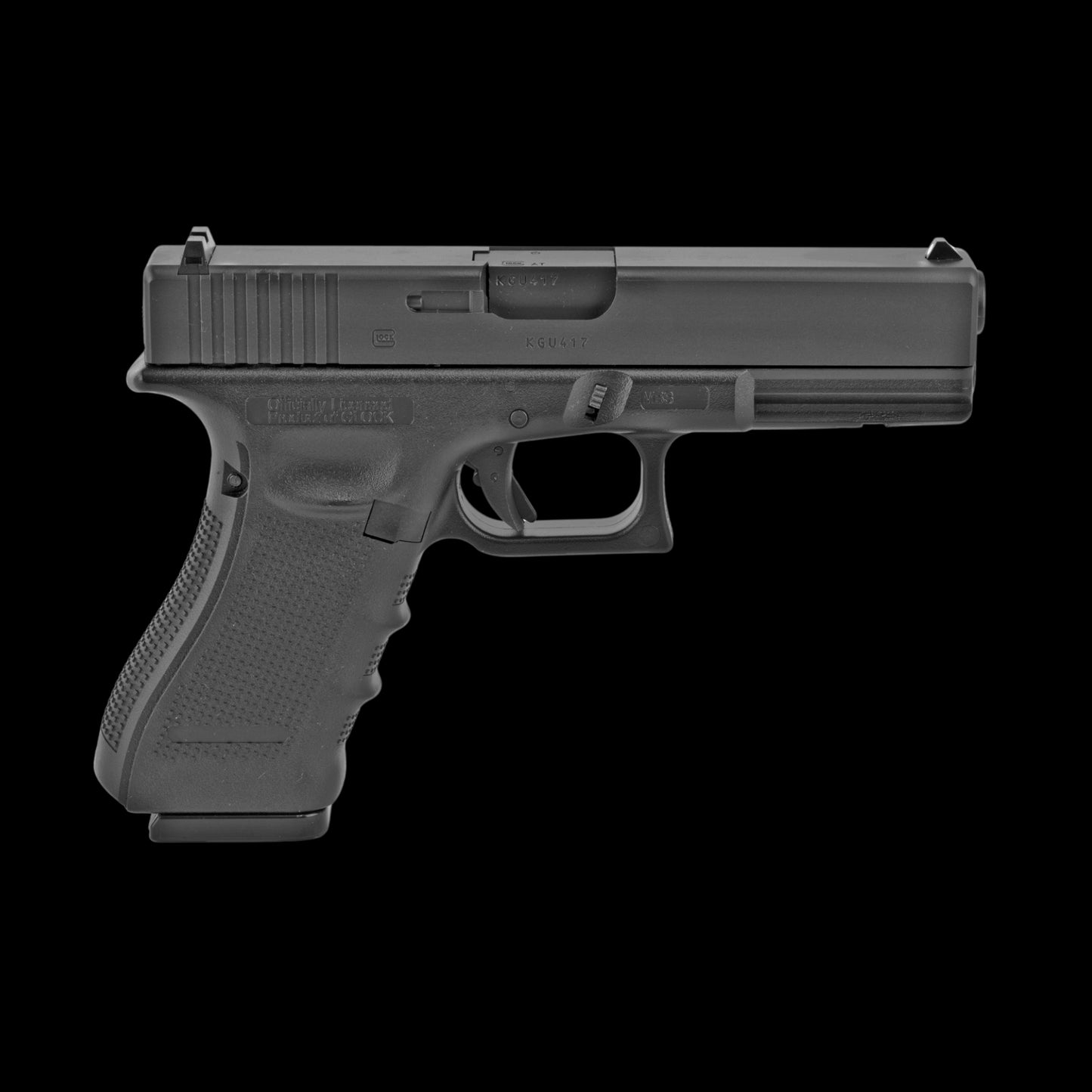 Umarex, Glock 17 Gen 4 Air Pistol, 177 BB, Black Finish, BLOWBACK Action, 18Rd.