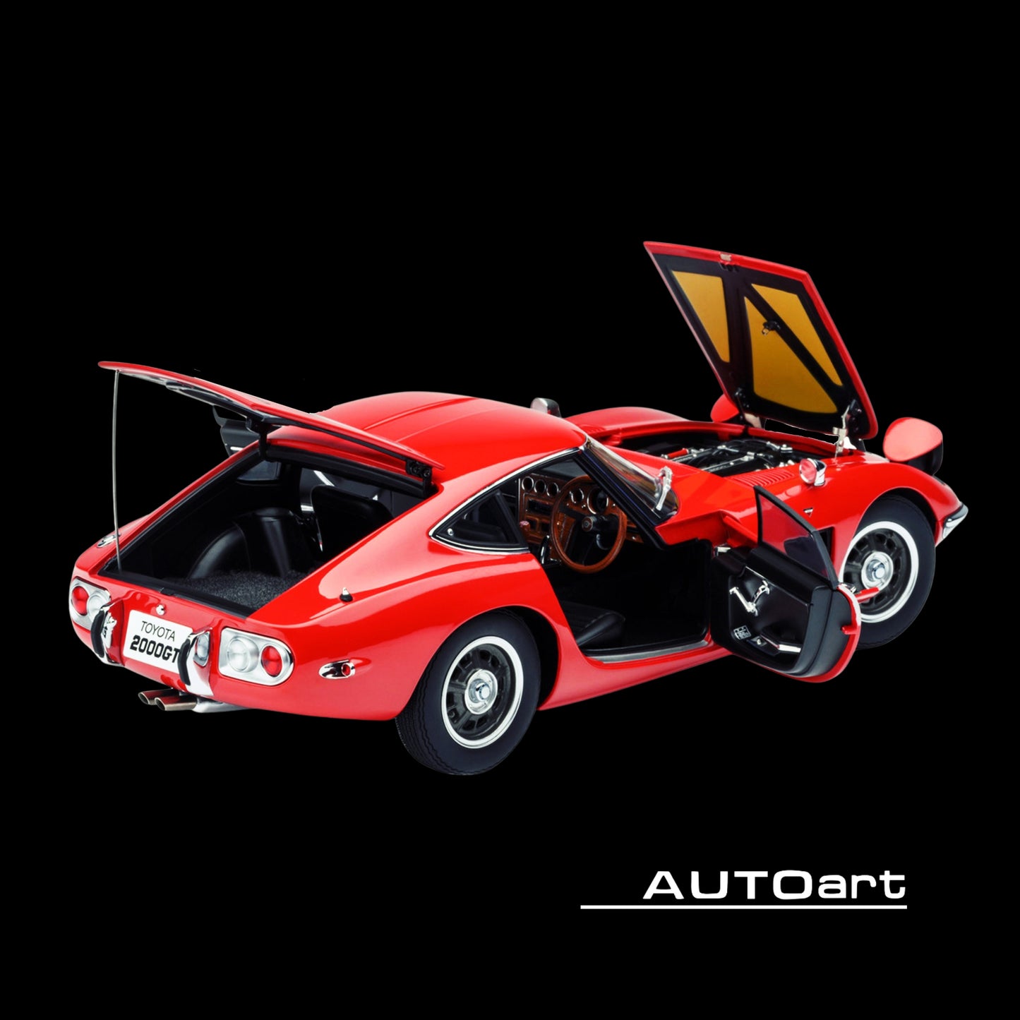 1967 Toyota 2000GT RHD (Right Hand Drive) by Autoart