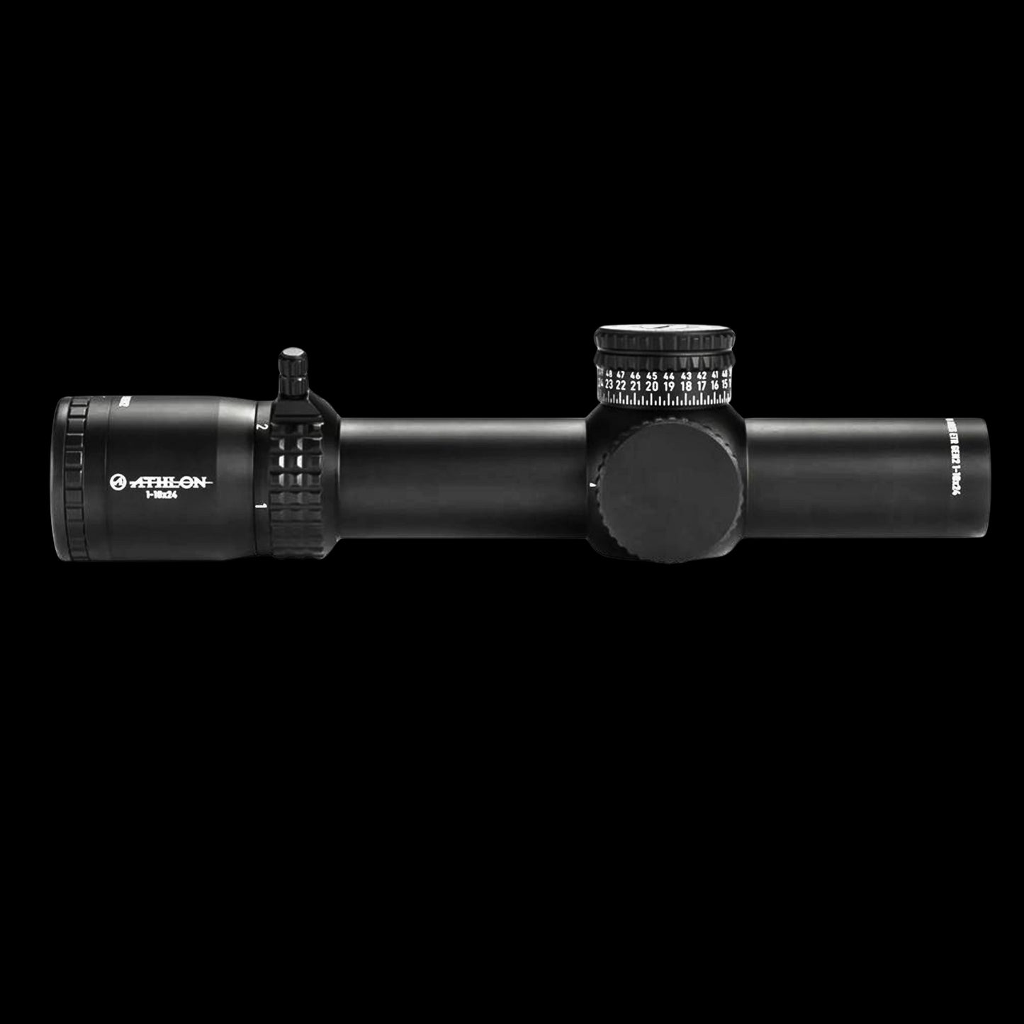 Athlon Ares ETR Gen 2 UHD Rifle Scope 1-10x24 34mm FFP ATMR2 MOA Illum. Black