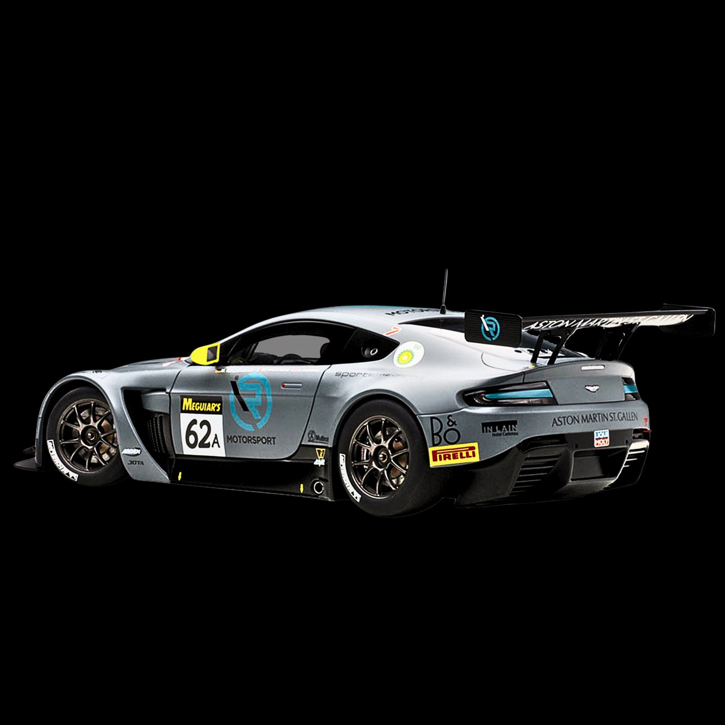 Aston Martin Vantage V12 GT3 #62A J. Dennis - M. Vaxiviere - M. Kirchhoefer Team R-Motorsport Bathurst 12H (2019) by Autoart