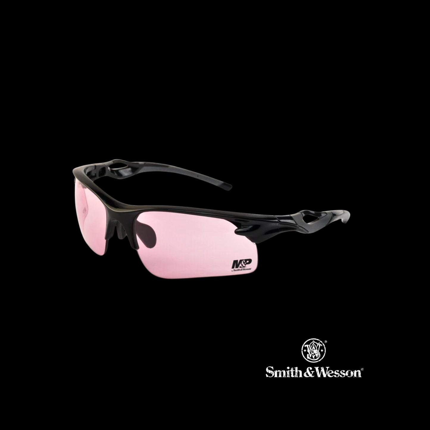 Smith & Wesson M&P Harrier Shooting Glasses Half Frame with Interchangeable Lens