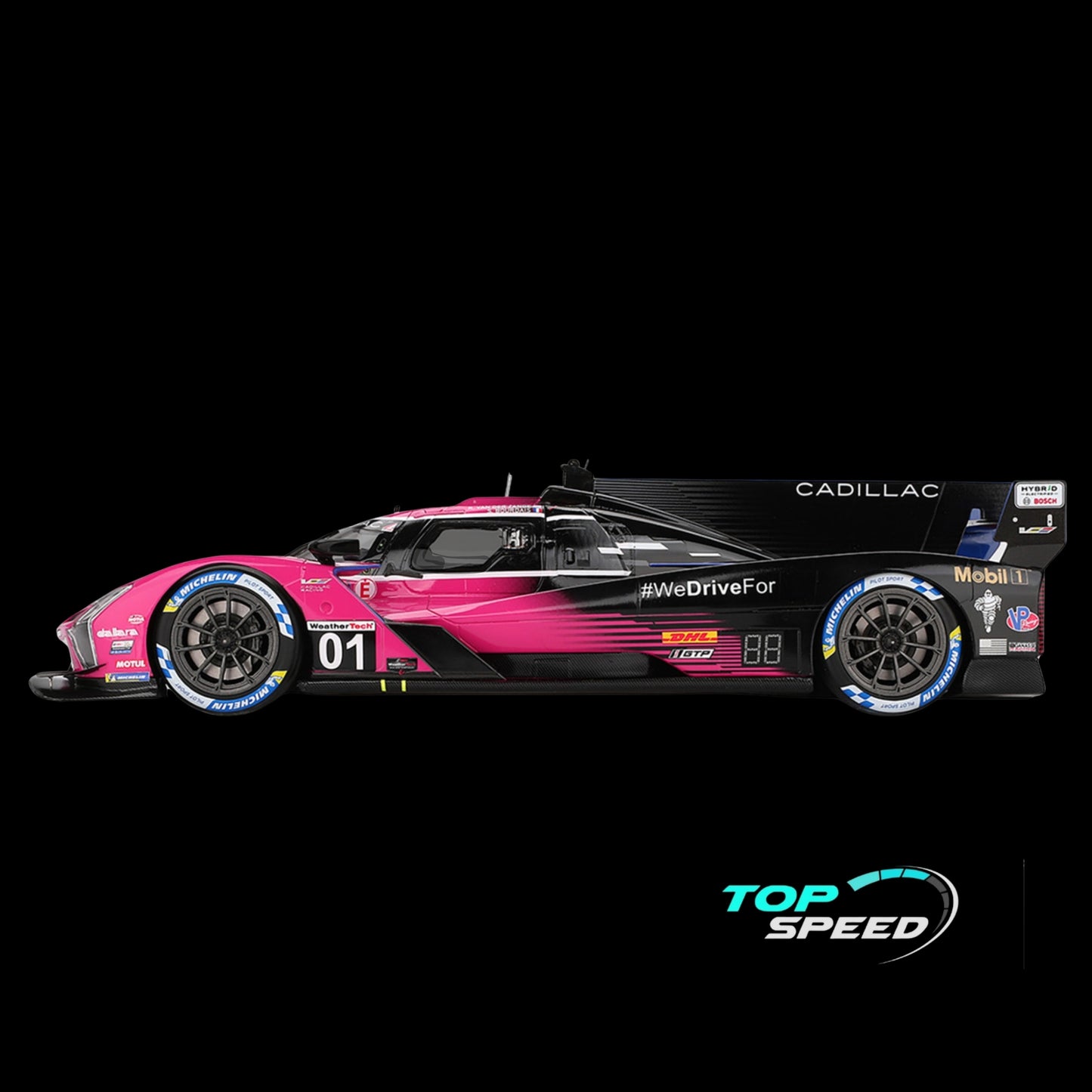 Cadillac V-Series.R #01 Sebastien Bourdais - Scott Dixon - Renger van der Zande "Cadillac Racing" Winner IMSA "Petit Le Mans" (2024) by Top Speed - 1