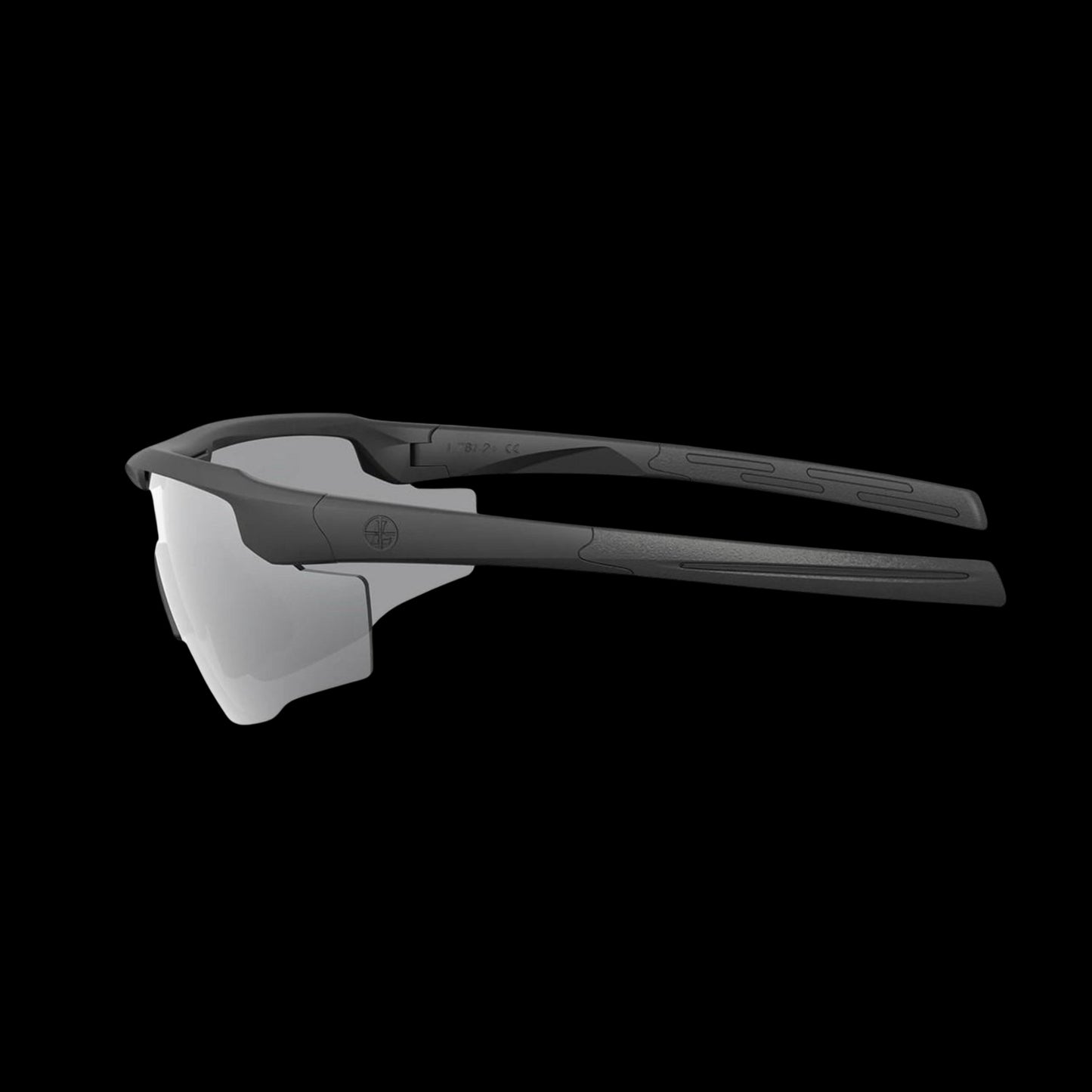 Leupold Sentinel Sunglasses Matte Black Shadow Grey Flash