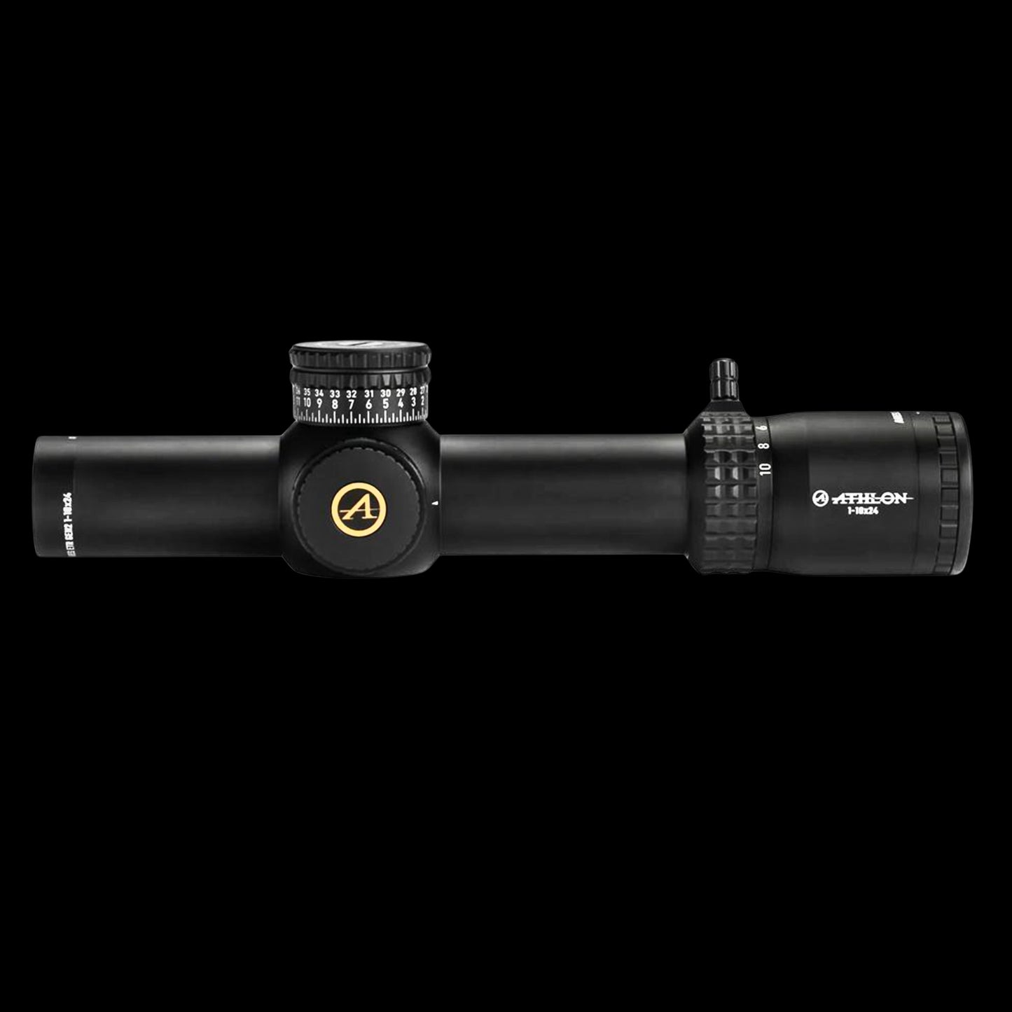 Athlon Ares ETR Gen 2 UHD Rifle Scope 1-10x24 34mm FFP ATMR2 MOA Illum. Black