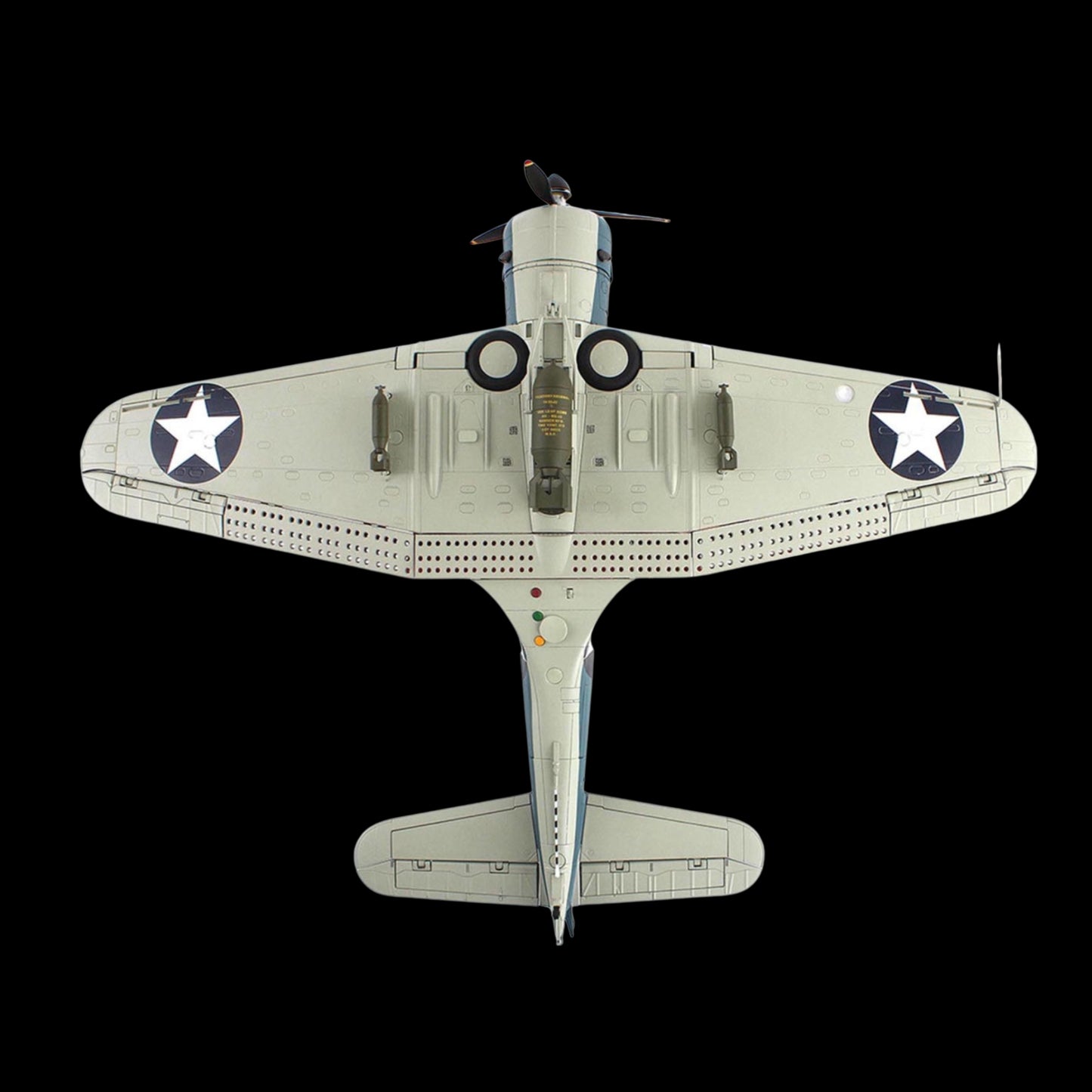 Douglas SBD-3 Dauntless Aircraft "Dusty Kleiss S-7 Scouting Six USS Enterprise" (1942) United States Navy "Premium Collection" 1/32 Diecast Model by Hobby Master