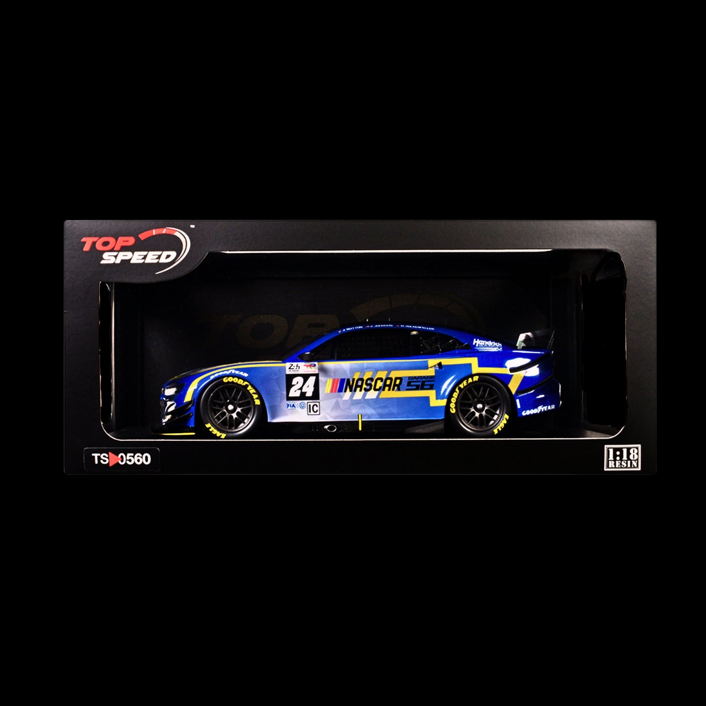 Chevrolet Camaro ZL1 #24 Jenson Button - Jimmie Johnson - Mike Rockenfeller "Hendrick Motorsports - NASCAR Next Gen Garage 56" Innovative "24 Hours of Le Mans"