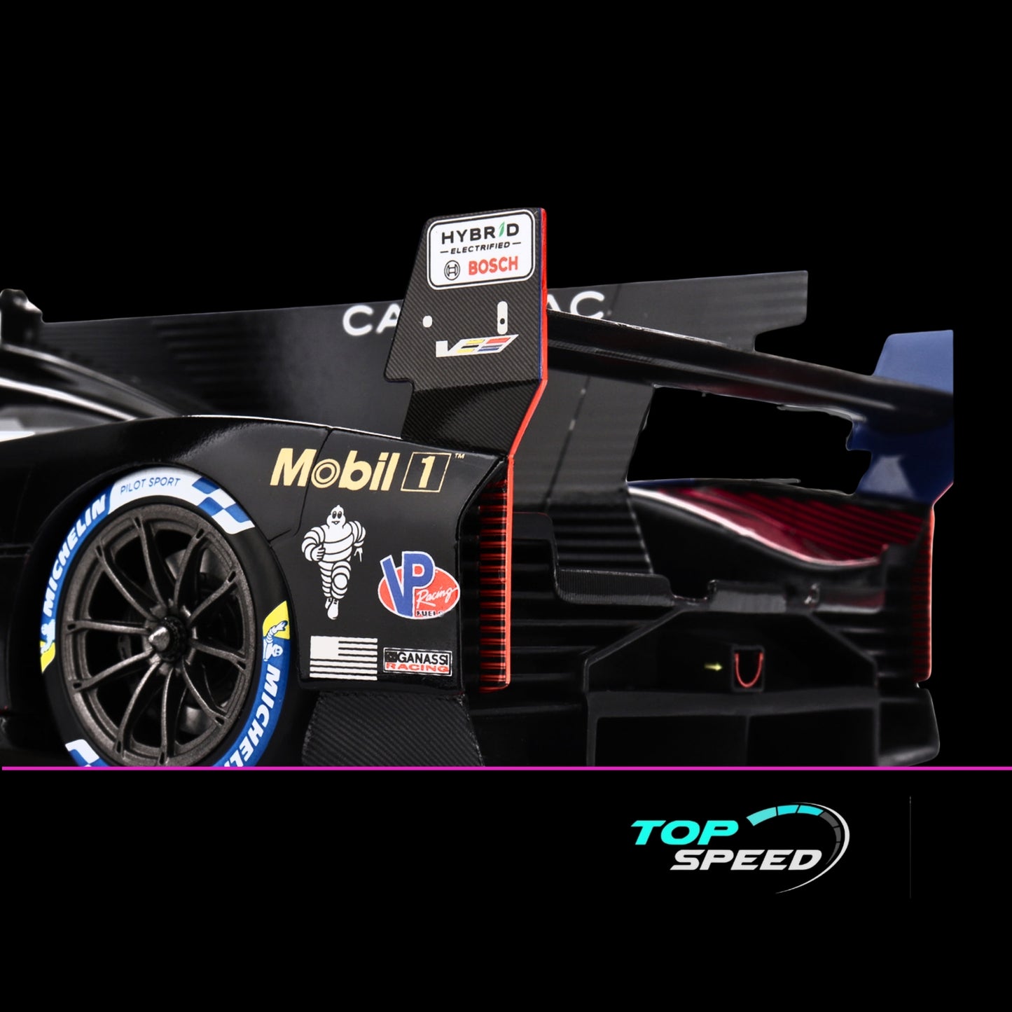 Cadillac V-Series.R #01 Sebastien Bourdais - Scott Dixon - Renger van der Zande "Cadillac Racing" Winner IMSA "Petit Le Mans" (2024) by Top Speed - 1