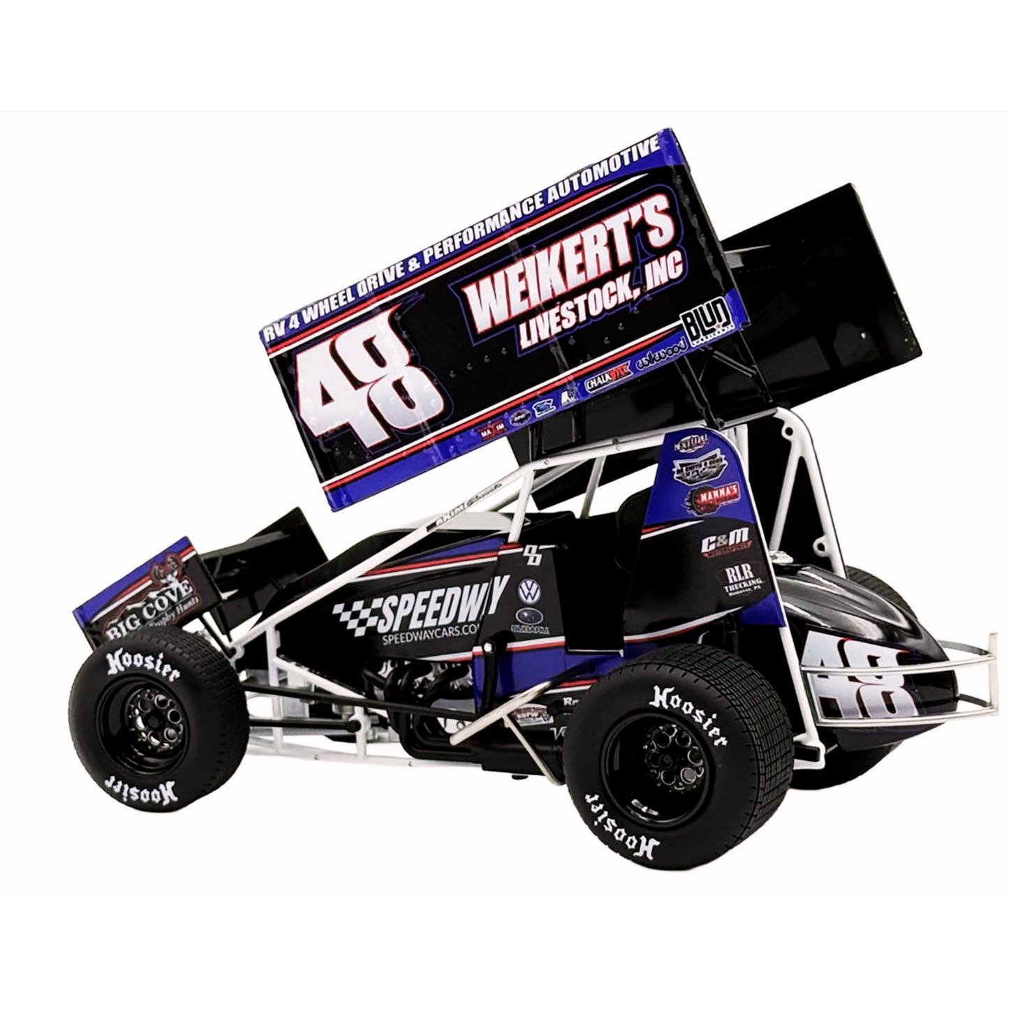 Winged Sprint Car #48 Danny Dietrich "Weikert's Livestock - Speedway Cars" Gary Kauffman Racing (2025)