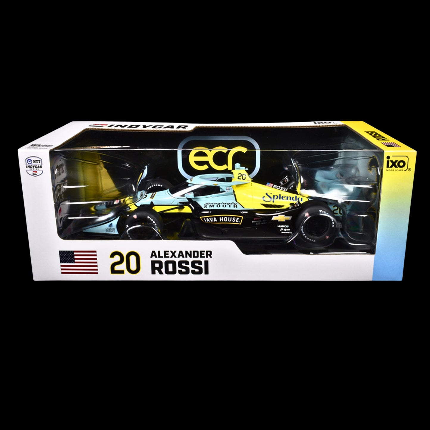 Dallara IndyCar #21 Christian Rasmussen "Splenda" Ed Carpenter Racing (Road Course Configuration) "NTT IndyCar Series" (2025)