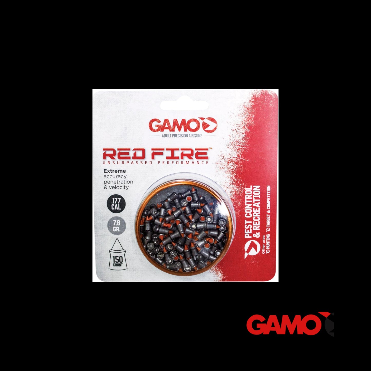 Gamo Red Fire Pellets .177 cal 150/Tin