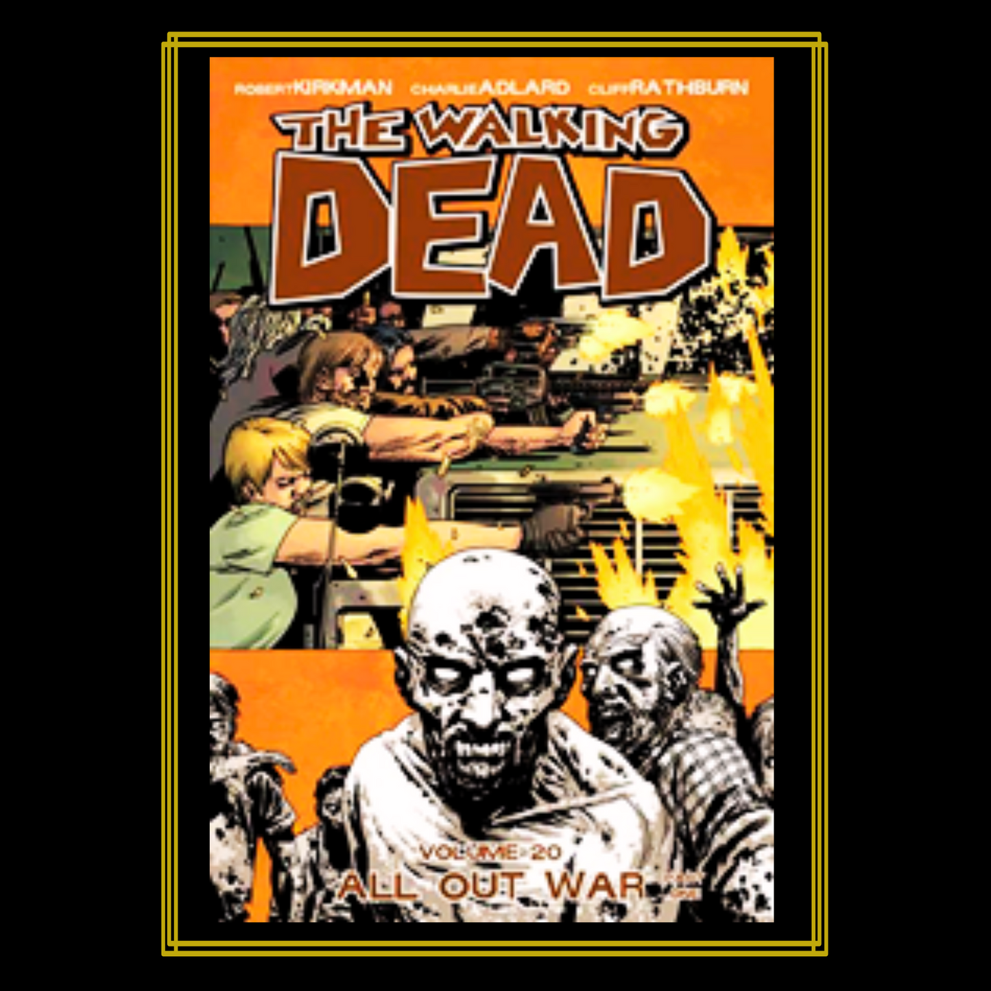 WALKING DEAD TP VOL 20 ALL OUT WAR PT 01 (MR).