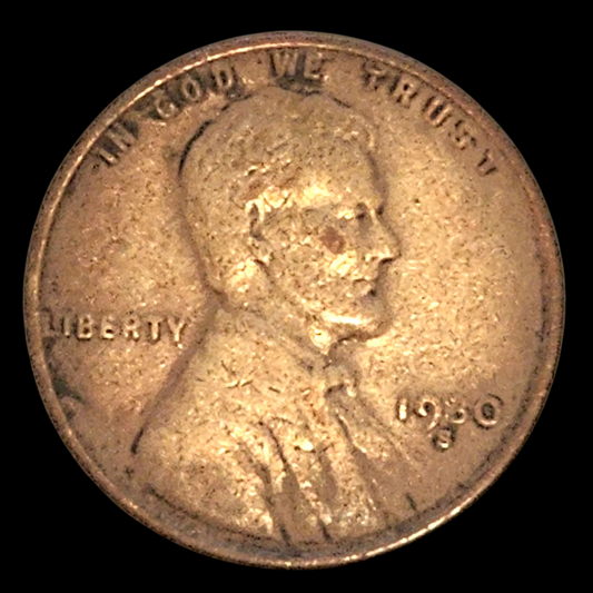 1930-S Lincoln Wheat Cent San Francisco Mint - Great Depression Era