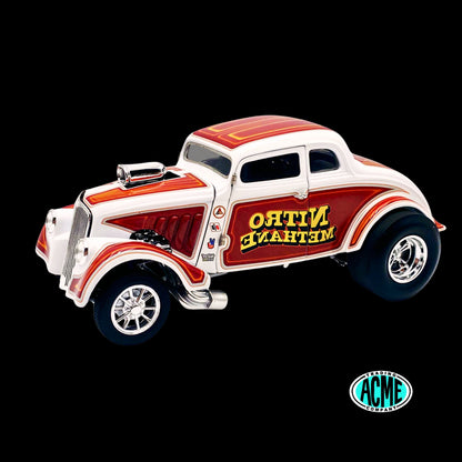 1933 Gasser "Nitro Methane" White and Brown Limited Edition
