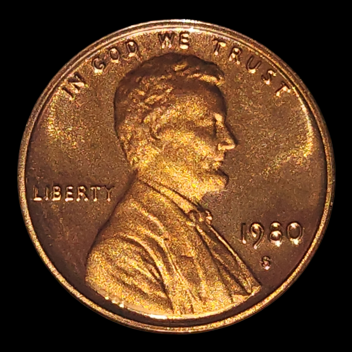 1980 S PROOF PENNY (FREE SHIPPING)