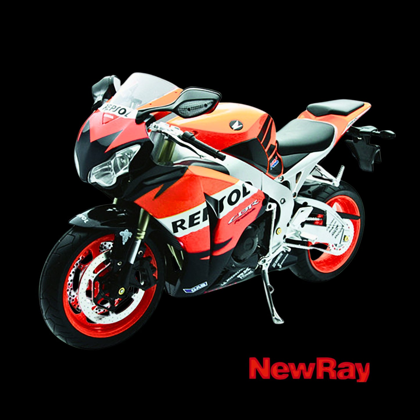 2009 Honda CBR1000RR "Repsol" 1/6 Diecast Motorcycle Model by New Ray