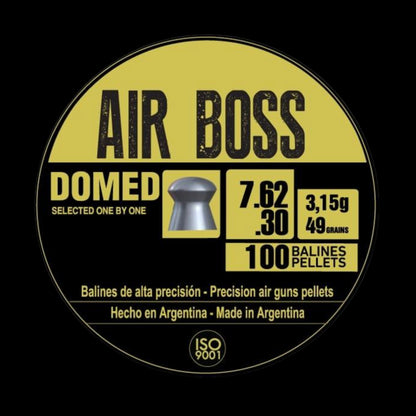 Hatsan Apolo Air Boss Domed Air Rifle Pellets 30 Cal 49 gr 100/ct