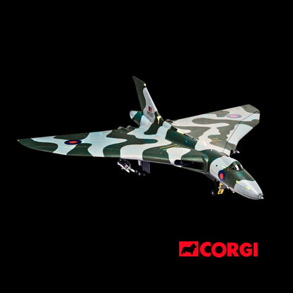 Corgi Avro Vulcan B2 XM597 “Black Buck 6” Falklands 1982 Diecast Model 1/72 (Opening Bomb Bay)