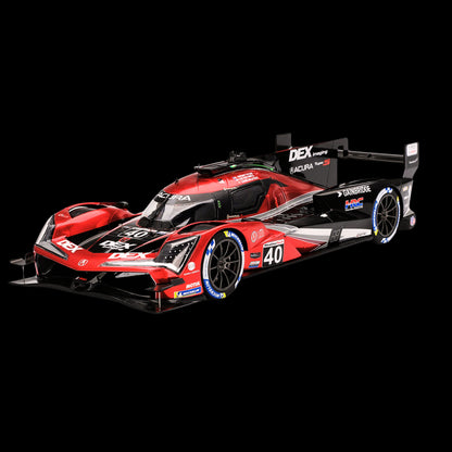 Acura ARX-06 GTP #40 Louis Deletraz - Colton Herta - Jordan Taylor "Wayne Taylor Racing with Andretti" Winner "12 Hours of Sebring" (2024) 1/18 Model Car by Top Speed
