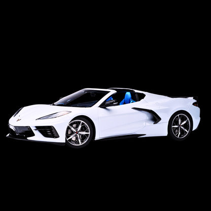 2020 Chevrolet Corvette C8 Stingray Ceramic Matrix Gray Metallic 1/18 Model Car by Autoart