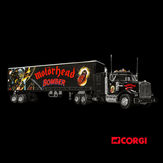 "Motorhead Bomber" Transport Truck Black 1/50 Diecast Model by Corgi