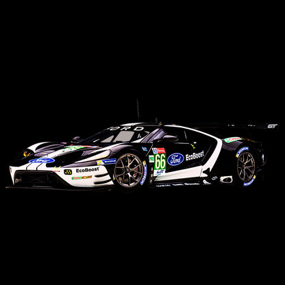 Ford GT #66 Stefan Mucke - Olivier Pla - Billy Johnson 24H of Le Mans (2019) 1/18 Model Car by Autoart