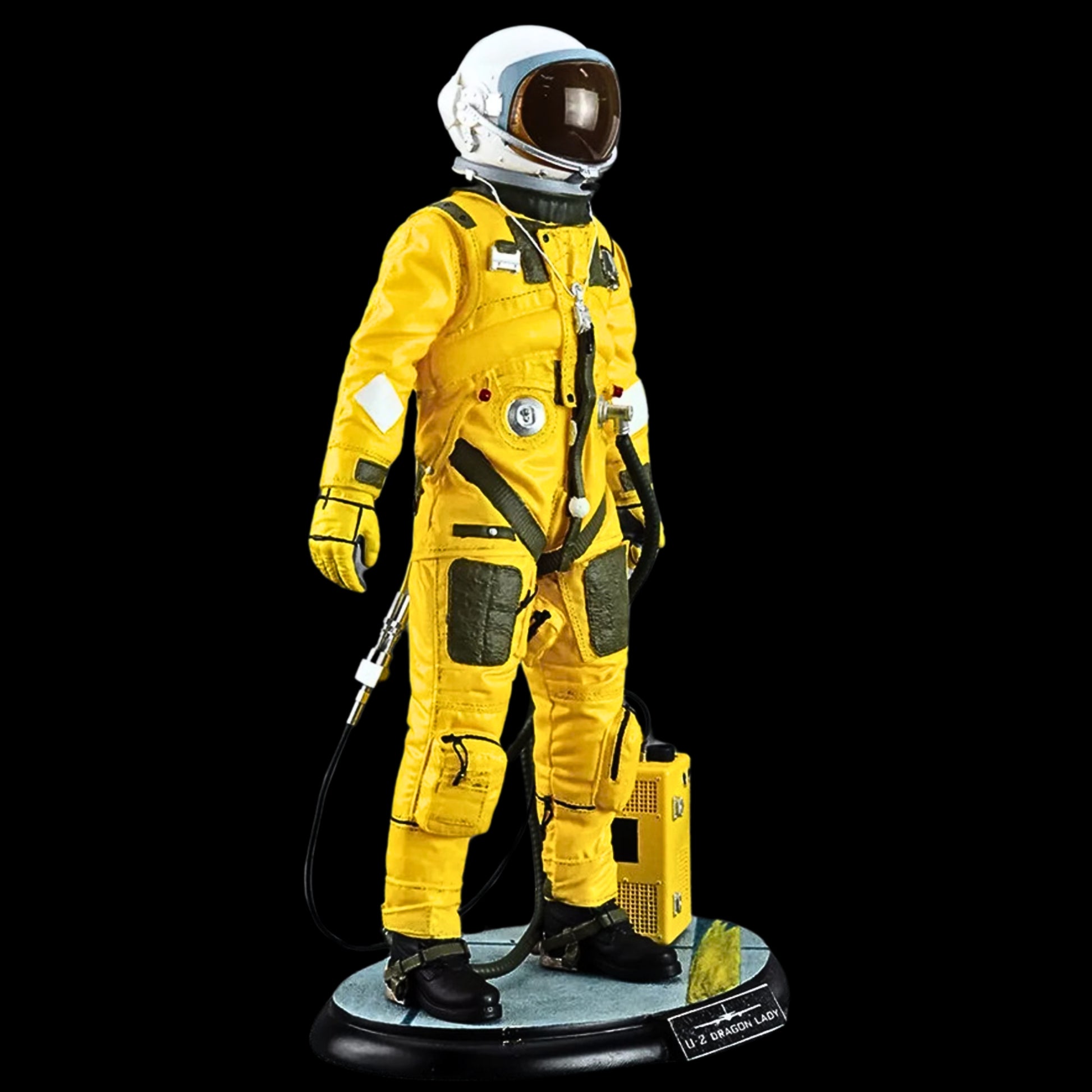 U-2 "Dragon Lady" Pilot Polyresin Statue "Statue Series" 1/8 Scale Model by Hobby Master.