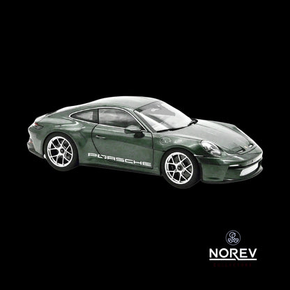 2023 Porsche 911 S/T Malachite Green Metallic 1/18 Diecast Model Car by Norev