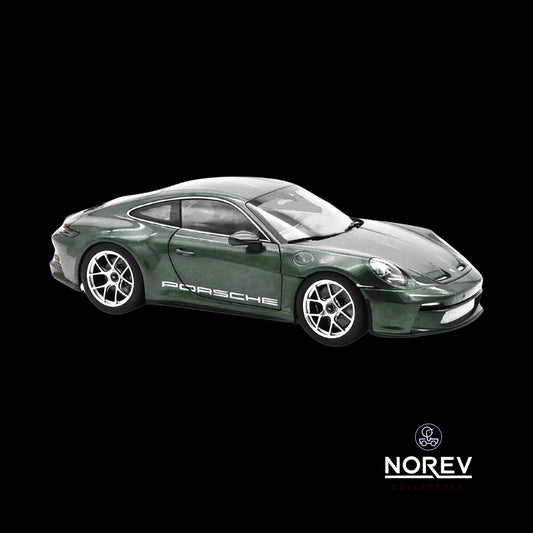 2023 Porsche 911 S/T Malachite Green Metallic 1/18 Diecast Model Car by Norev