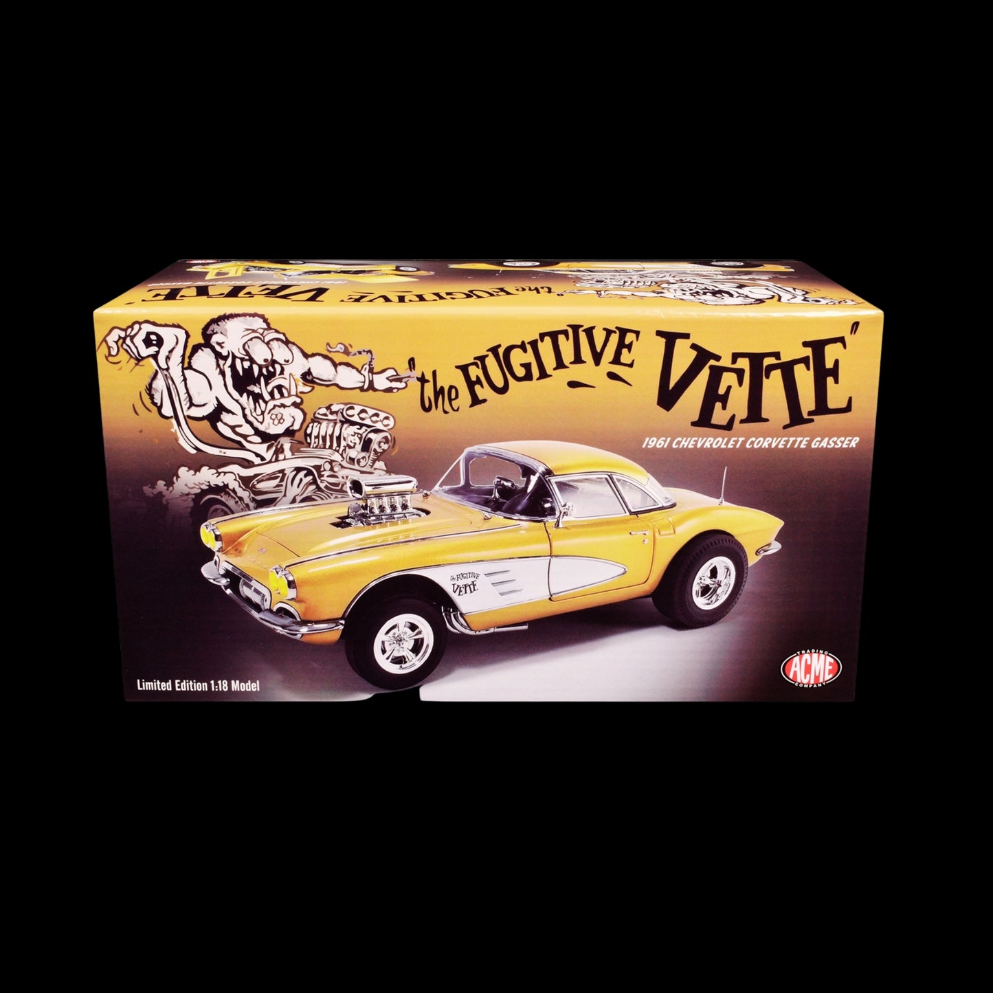 1961 Chevrolet Corvette Gasser "Rat Fink's The Fugitive Vette - ACME