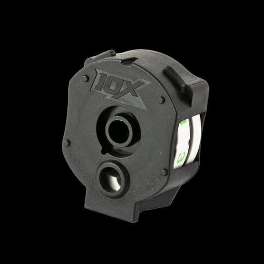 Gamo USA, 10X Magazine, Fits Swarm Whisper Fusion and other 10X Gen2 models, .22 Pellet, 10Rd, Black.