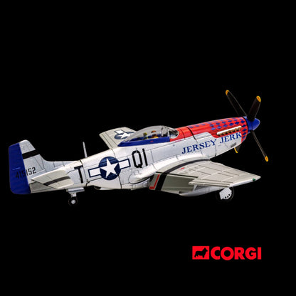 North American P-51D Mustang Aircraft "Jersey Jerk 361st Fighter Squadron Martlesham Heath" United States Army Air Forces "The Aviation Archive" Series 1/72 Diecast Model by Corgi