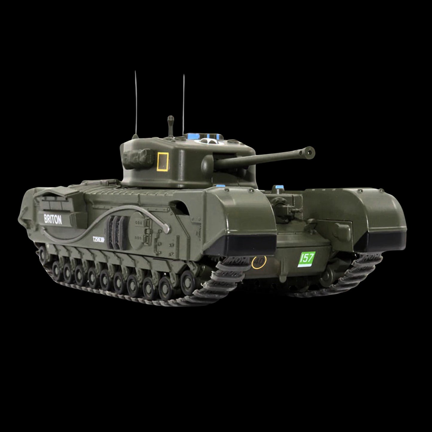 Infantry Tank Mk. IV Churchill Mk. VII "Briton" "UK 34th Tank Brigade France July 1944" 1/43 Diecast Model by AFVs of WWII