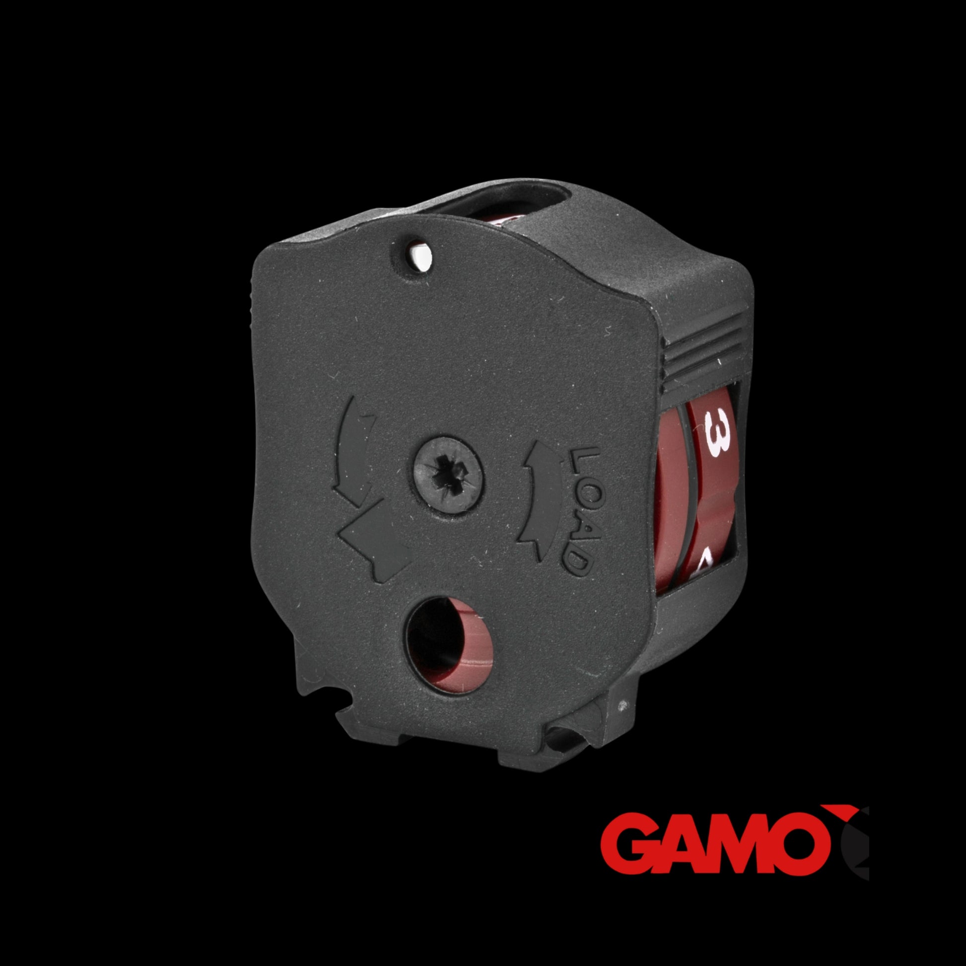 Gamo USA, 10X Quick-Shot Technology Magazine, Compatible with Gamo Swarm, .22 Pellet, 10Rd, Black.