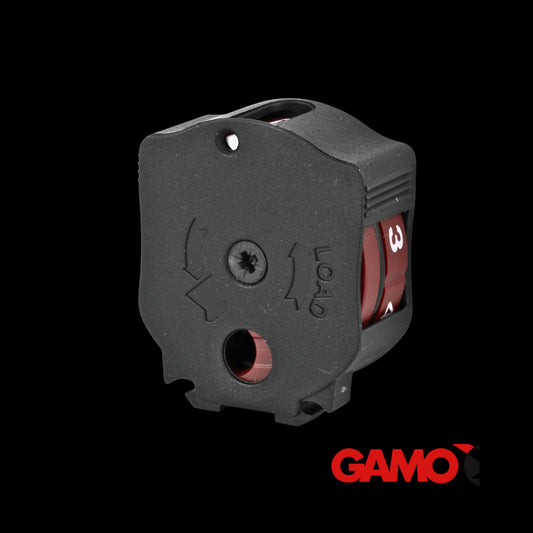 Gamo USA, 10X Quick-Shot Technology Magazine, Compatible with Gamo Swarm, .22 Pellet, 10Rd, Black.