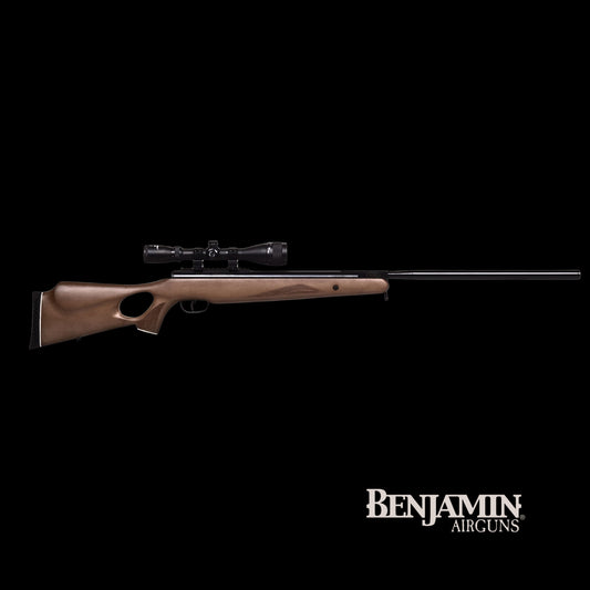 Benjamin Sheridan, Trail NP XL1500, Air Rifle, .177 Pellet, Brown Finish, Wood Stock, Break Barrel, with 3-9x40 Scope, Single Shot, 1500 Feet Per Second